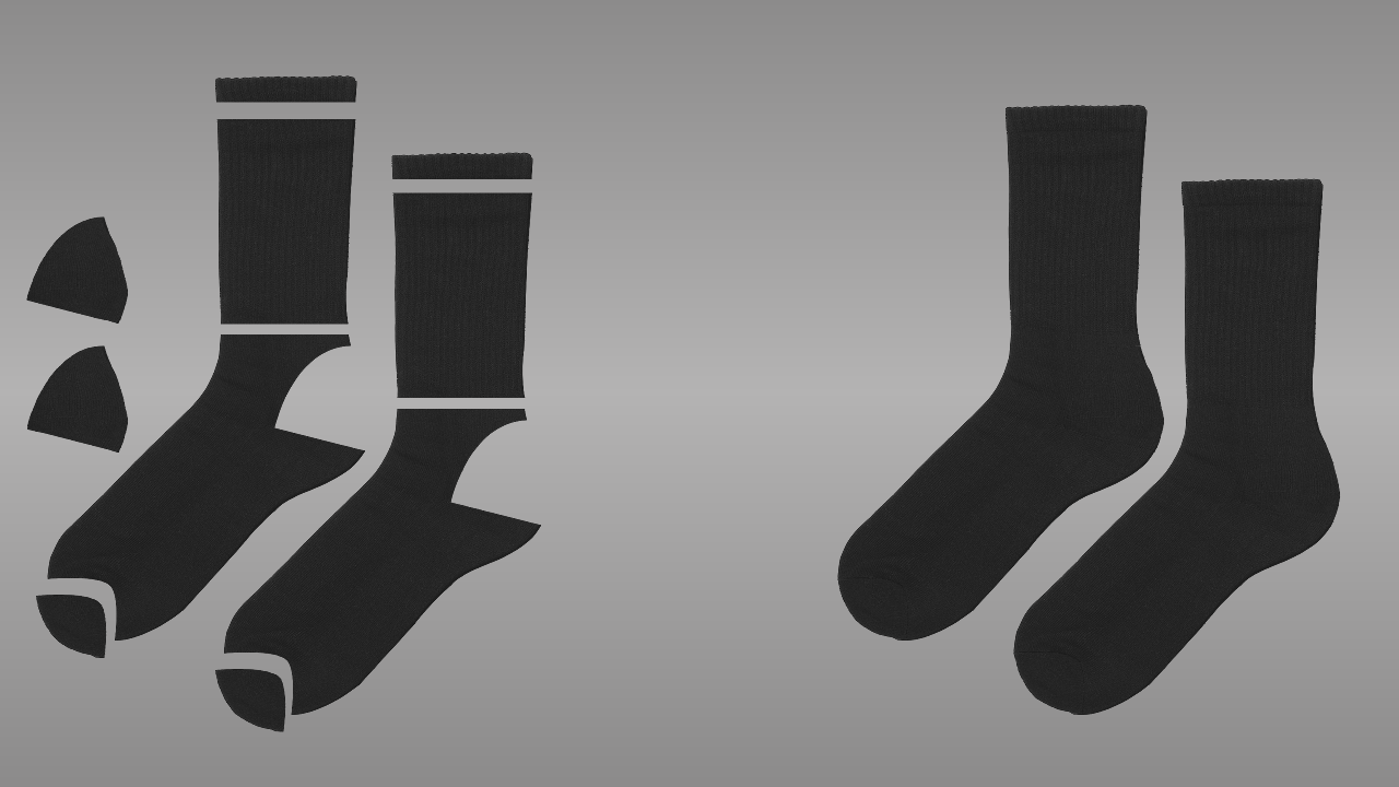Ribbed Socks
