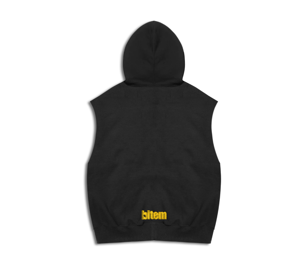 Sleeveless Zip Up Hoodie